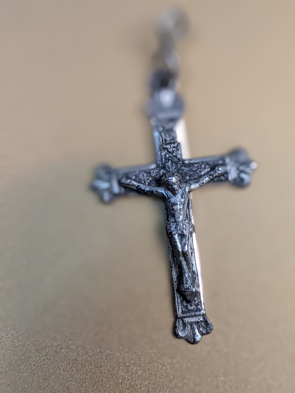 Vintage VAFCO Sterling Silver Crucifix Pendant